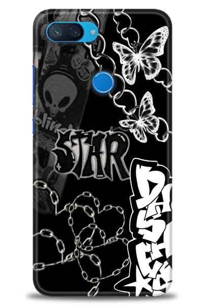 kılıfevreni غطاء متوافق مع هاتف Xiaomi Mi 8 Lite A+ Plus HD مطبوع - غطاء سيلي...