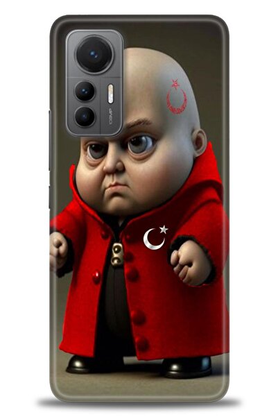 kılıfevreni غطاء متوافق مع هاتف Xiaomi Mi 12 Lite A+ Plus غطاء HD مطبوع - غطا...