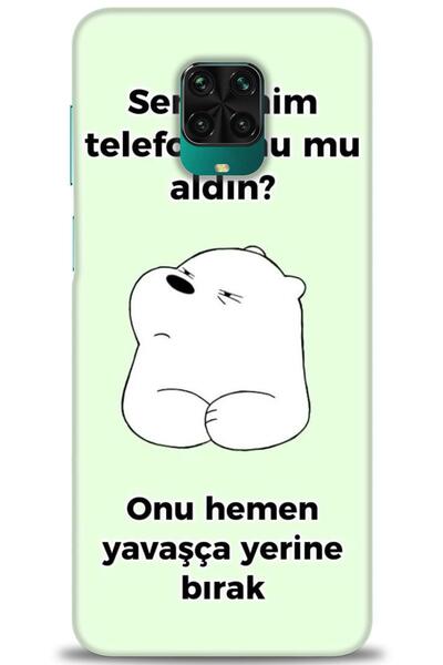 kılıfevreni جراب متوافق مع هاتف Xiaomi Redmi Note 9 Pro A+ Plus + واقي شاشة س...