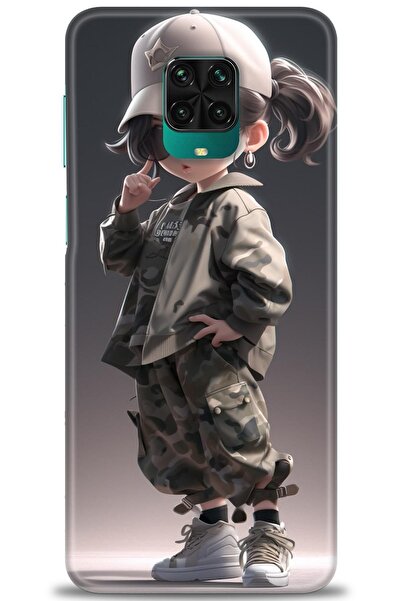 kılıfevreni جراب متوافق مع هاتف Xiaomi Redmi Note 9 Pro A+ Plus + واقي شاشة س...