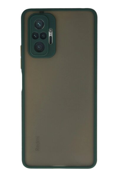 feifei غطاء حماية سيليكون مونتريال لهاتف Xiaomi Redmi Note 10 Pro - أخضر-(5796) - VOANFD1339-3475