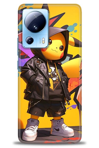 kılıfevreni غطاء متوافق مع هاتف Xiaomi Mi 13 Lite A+ Plus غطاء HD مطبوع - غطا...