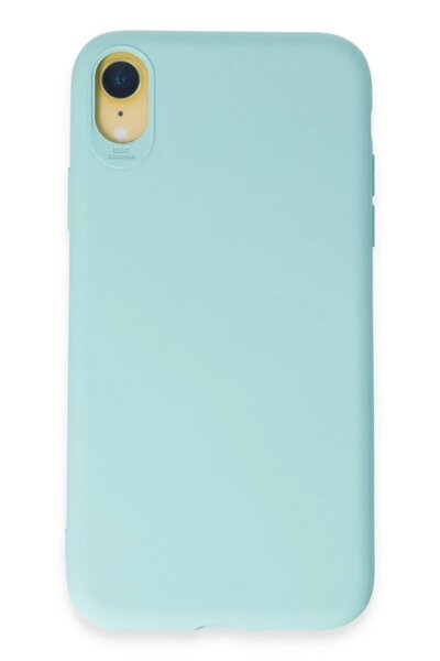 lowell home iPhone Xr Case First Silicone - Turquoise-(5796) - Loho2375-5232