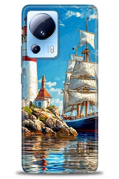 kılıfevreni غطاء متوافق مع هاتف Xiaomi Mi 13 Lite A+ Plus HD مطبوع - غطاء من ...