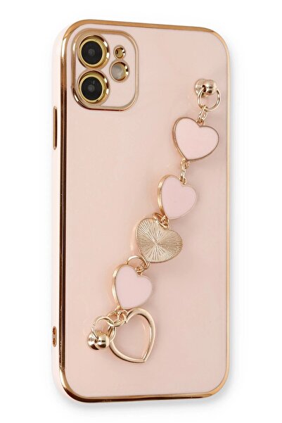 feifei حافظة ايفون 12 من السيليكون - بودرة - (5796) - VOANFD9481-9912