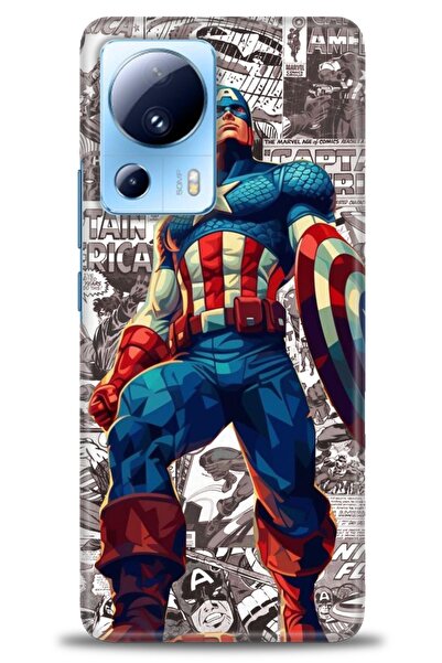 kılıfevreni غطاء متوافق مع هاتف Xiaomi Mi 13 Lite A+ Plus HD مطبوع - غطاء من ...