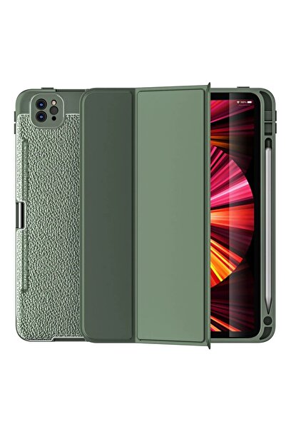 lowell home iPad Pro 11 (2020) Case Tablet Focus Silicone - Green-(5796) - Loho8423-7400