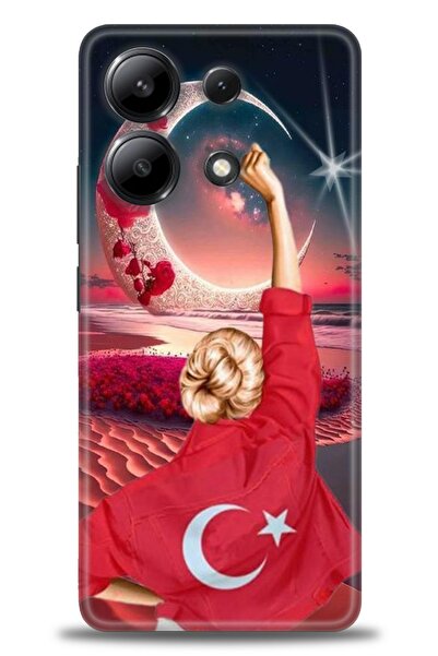 kılıfevreni جراب متوافق مع هاتف Xiaomi Redmi Note 13 4G A+ Plus + واقي شاشة س...