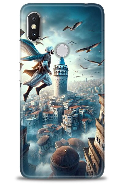 kılıfevreni جراب متوافق مع هاتف Xiaomi Redmi Note 6 Pro A+ Plus + واقي شاشة س...