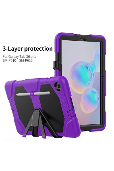Khayra Samsung Galaxy Tab A7 10.4 Case Griffin Tablet Cover - Purple-(5796) - Eszaoc5450-4748