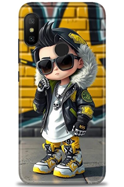 kılıfevreni غطاء متوافق مع هاتف Xiaomi Mi A2 Lite A+ Plus HD مطبوع - غطاء من ...