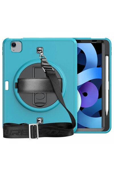 Khayra iPad Pro 11 (2020) Case Strap-C Otterbox Tablet Cover - Blue-(5796) - Eszaoc3275-2564