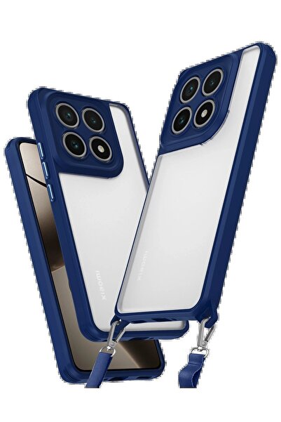 OEM حافظة هاتف Xiaomi Mi 14T Pro من السيليكون - أزرق داكن - (5796) - VOANFD1465-3877