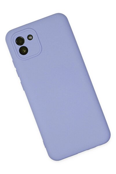 OEM Samsung Galaxy A03 Case Nano Velvet Silicone - Lilac-(5796) - Anindasepet6919-7519