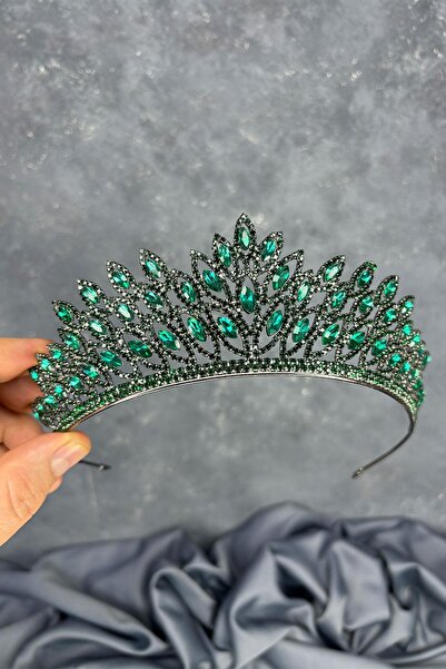 Fiyonks Atölye تاج العروس الفاخر من ريجنوم، حناء فاخرة، تاج الزفاف