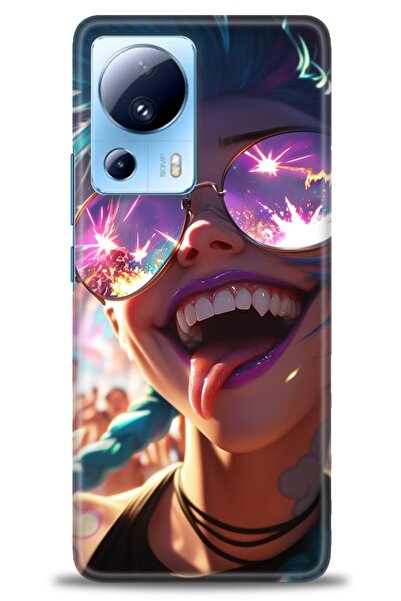 kılıfevreni غطاء متوافق مع هاتف Xiaomi Mi 13 Lite A+ Plus HD مطبوع - غطاء من ...