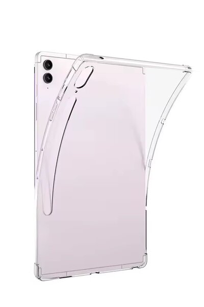 Khayra Samsung Galaxy Tab S10 Fe Plus 13.1 Case Anti Transparent Tablet Silicone - Transparent-(5 - Eszaoc5404-7