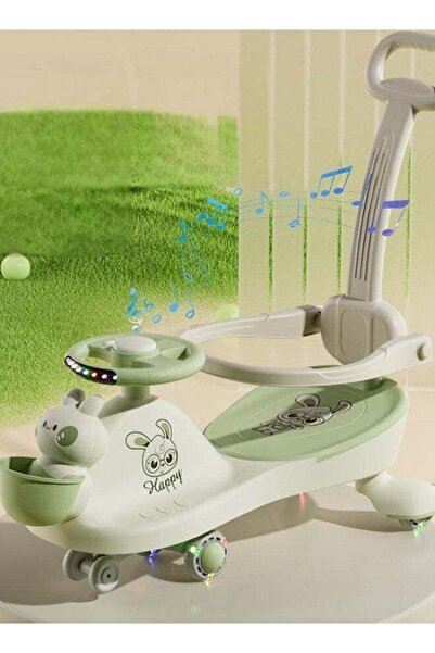 Generic Children's Pulley Swing Car With Music And Lighting