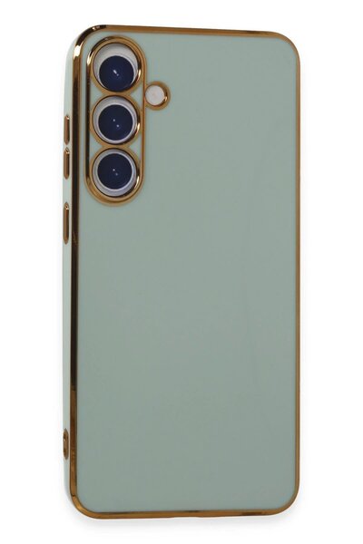 Khayra حافظة سامسونج جالاكسي S24 بلس من السيليكون - أخضر فاتح - (5796) - ESZAOC2572-1421