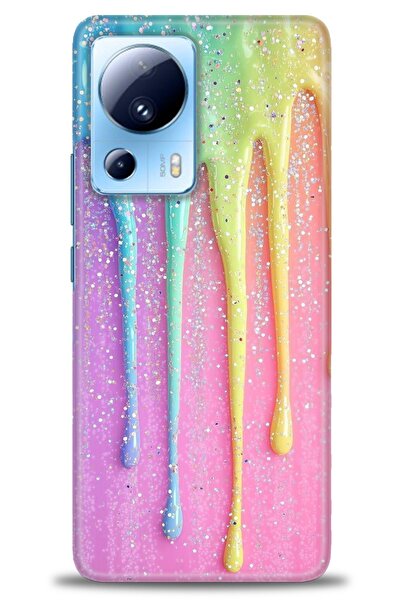 kılıfevreni غطاء متوافق مع هاتف Xiaomi Mi 13 Lite A+ Plus HD مطبوع - غطاء من ...