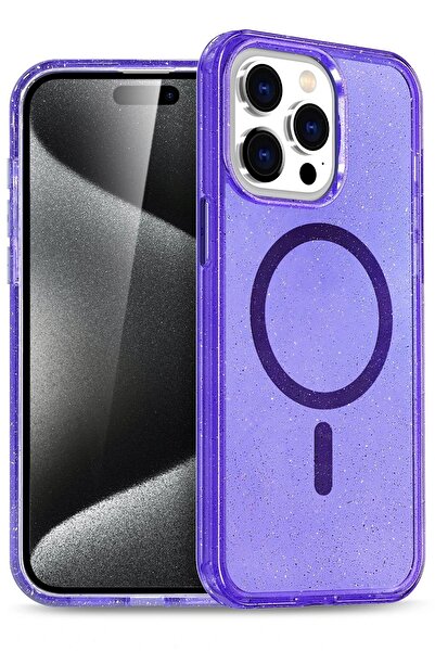 ETC غطاء ستار ماج سيف لهاتف ابل ايفون 14 برو ماكس - بنفسجي-(5796) - MYG4916-5906