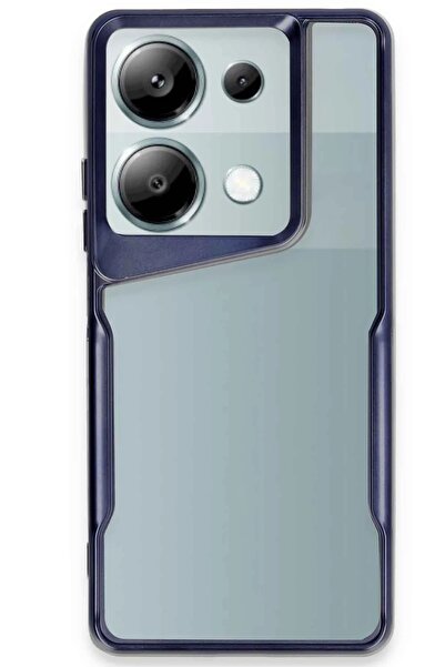 Khayra غطاء حماية من السيليكون لهاتف Xiaomi Redmi Note 13 Pro 4G - أزرق داكن - (5796) - ESZAOC9359-7170