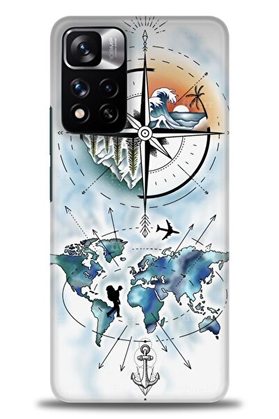 kılıfevreni جراب متوافق مع هاتف Xiaomi Redmi Note 11 Pro Plus + واقي شاشة سير...