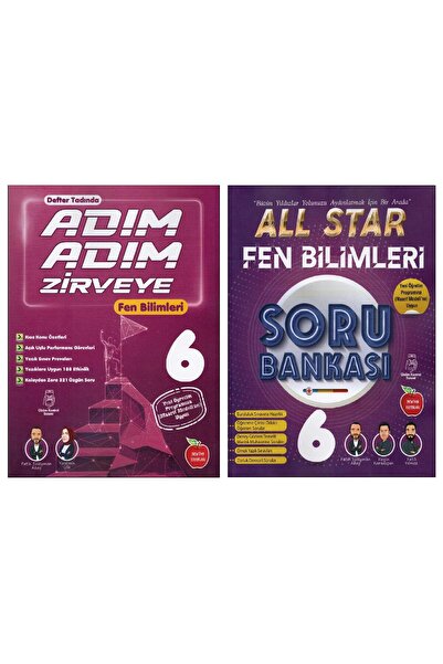 Newton 6. Sınıf All Star Fen+Adım adım Zirveye Fen Bilimleri (2 Kitap)
