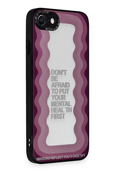 ETC غطاء حماية لهاتف آيفون 7 بنمط مرآة - مرآة - 11-(5796) - MYG4452-3072