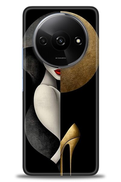 kılıfevreni جراب متوافق مع هاتف Xiaomi Redmi A3 4G 2024 + واقي شاشة سيراميك غ...