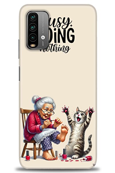 kılıfevreni جراب متوافق مع هاتف Xiaomi Redmi Note 9 4G A+ Plus + واقي شاشة سي...