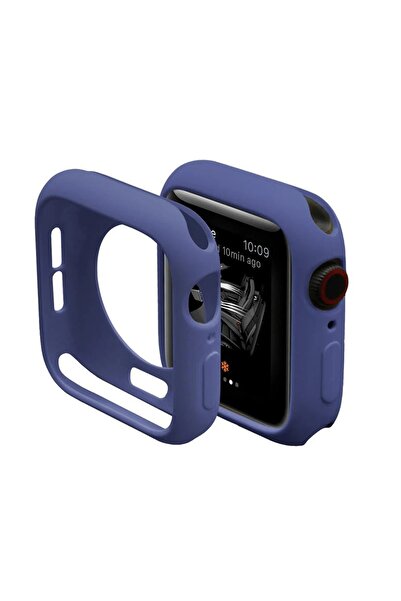 MKR Apple Watch 38mm Silicone Bottom Case - Blue-(5796)