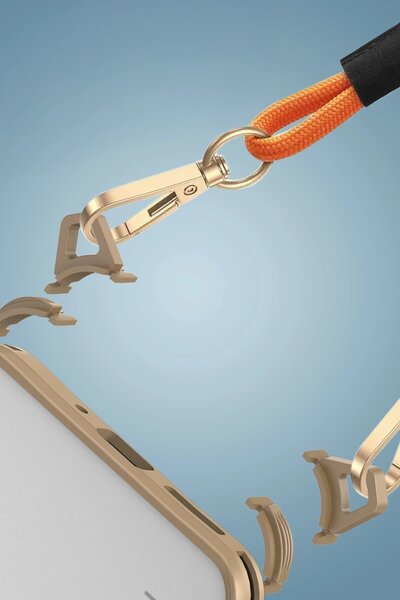 Khayra حافظة هاتف Xiaomi Redmi Note 13 Pro Plus من السيليكون - تيتانيوم صحراوي-(5796) - ESZAOC3550-69