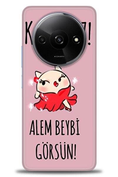 kılıfevreni جراب متوافق مع هاتف Xiaomi Redmi A3 4G 2024 + واقي شاشة سيراميك غ...