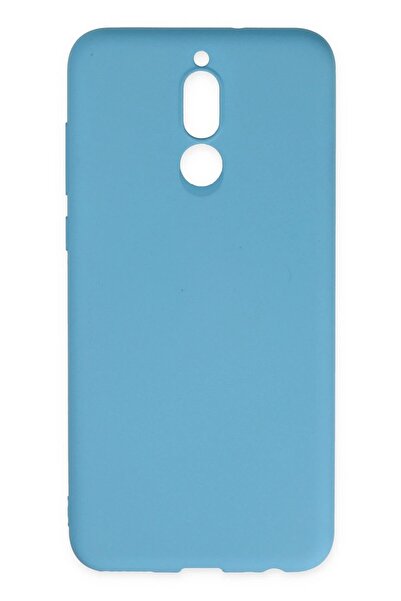 Khayra حافظة هواوي ميت 10 لايت من السيليكون المخملي الداخلي - أزرق-(5796) - ESZAOC3889-7742