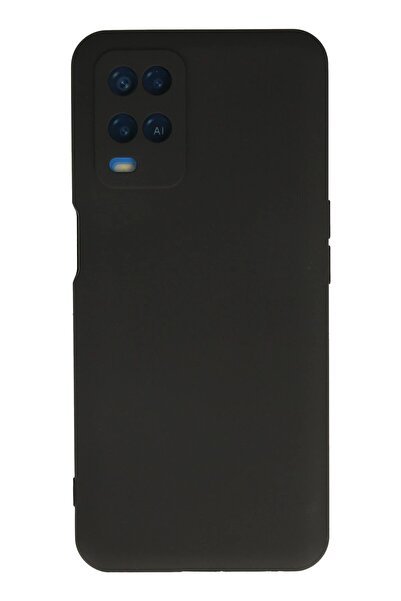 feifei حافظة هاتف اوبو A54 4G من السيليكون المخملي الداخلي - أسود-(5796) - VOANFD9642-7458