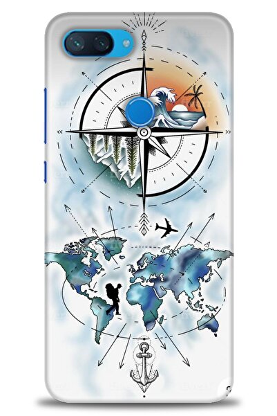 kılıfevreni غطاء متوافق مع هاتف Xiaomi Mi 8 Lite A+ Plus HD مطبوع - غطاء من ا...