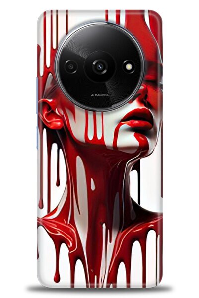 kılıfevreni جراب متوافق مع هاتف Xiaomi Redmi A3 4G 2024 + واقي شاشة سيراميك غ...