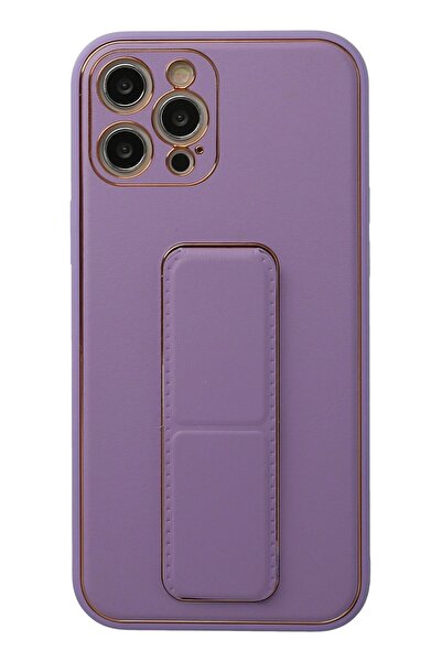 feifei غطاء حماية لهاتف آيفون 12 برو من جلد كوكو - أرجواني - (5796) - VOANFD8062-8862