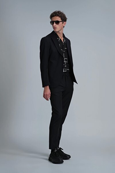 Lufian Alex Men's Black Trousers 111190348