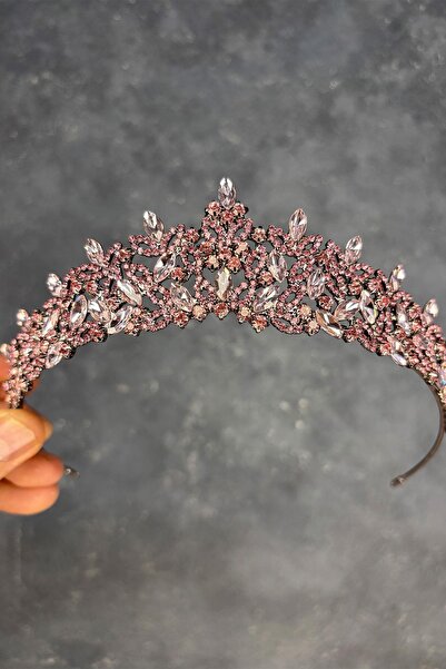 Fiyonks Atölye تاج الزفاف الفاخر من نيسا، حناء فاخرة، تاج الزفاف