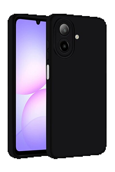 Khayra سامسونج جالاكسي A07 نانو سيليكون مخملي داخلي - أسود-(5796) - ESZAOC5271-5457