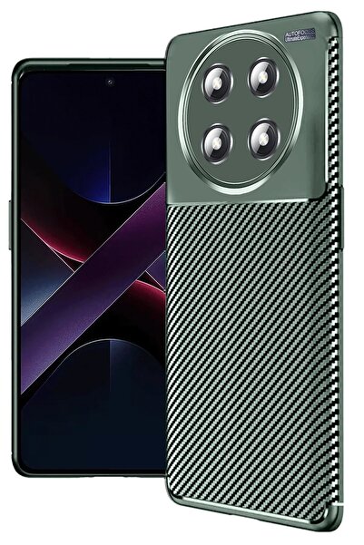 Khayra غطاء حماية لهاتف هونر ماجيك 7 لايت مع تركيز تلقائي - أخضر داكن - (5796) - ESZAOC8551-4841