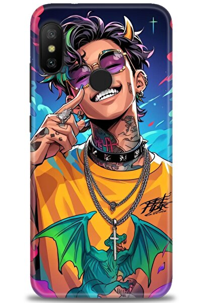 kılıfevreni غطاء متوافق مع هاتف Xiaomi Mi A2 Lite A+ Plus HD مطبوع - غطاء من ...