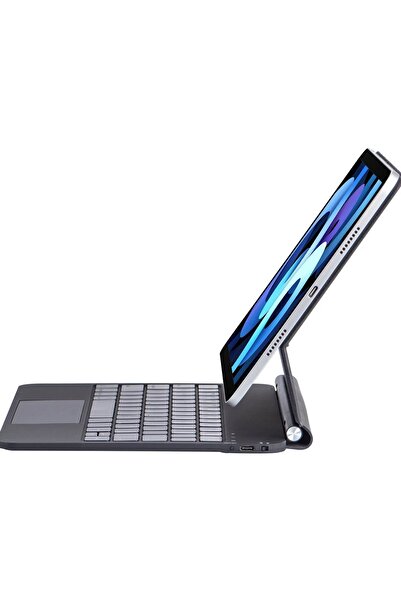 Khayra iPad Pro 12.9 (2022) Case X9 Magic Tablet Case with Magnetic Keyboard - Black-(57 - Eszaoc2968-2