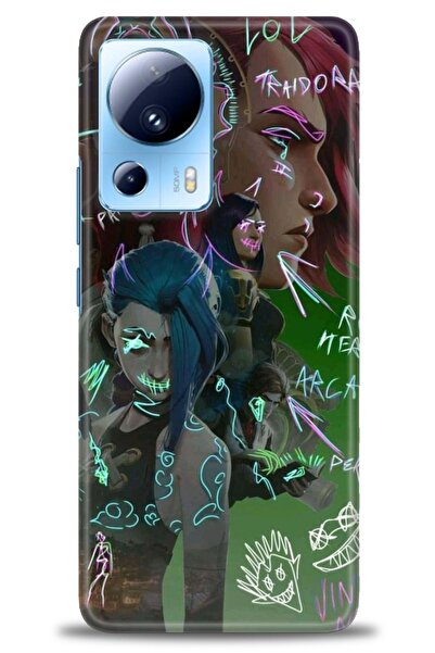 kılıfevreni غطاء متوافق مع هاتف Xiaomi Mi 13 Lite A+ Plus HD مطبوع - غطاء من ...