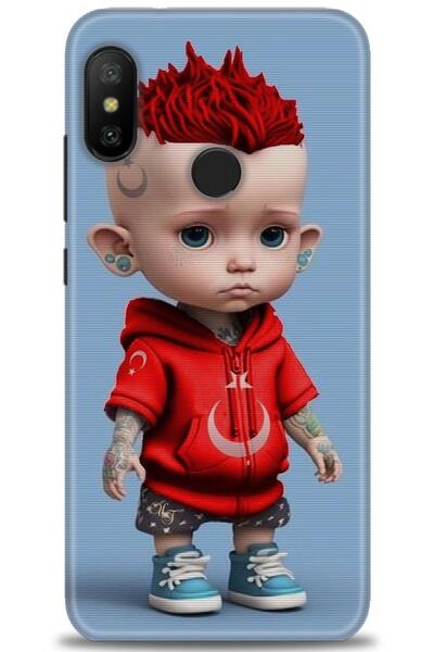 kılıfevreni غطاء متوافق مع هاتف Xiaomi Mi A2 Lite A+ Plus HD مطبوع - غطاء من ...