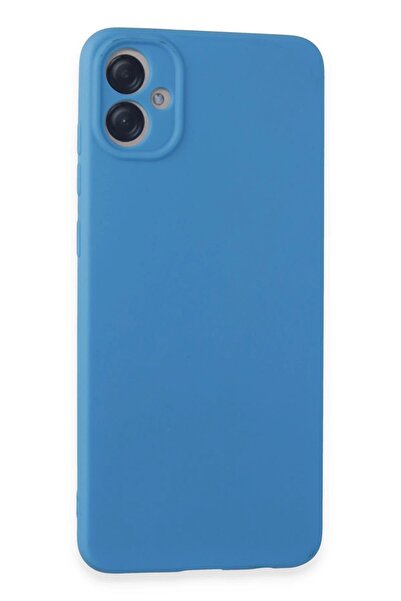 VINTESSY حافظة سامسونج جالاكسي A05 من السيليكون - أزرق - (5796) - VOANFD9860-3110