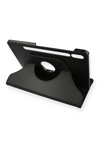 Khayra حافظة سامسونج جالاكسي T860 تاب S6 10.5 حافظة جلدية 360 درجة - أسود - (5796) - ESZAOC2765-8302