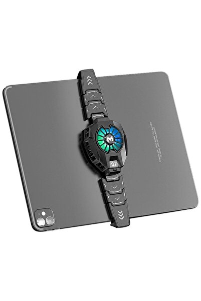 ETC Dl05 Rgb Radiator Tablet and Phone Cooler Fan - Black-(5796) - Myg2204-1509